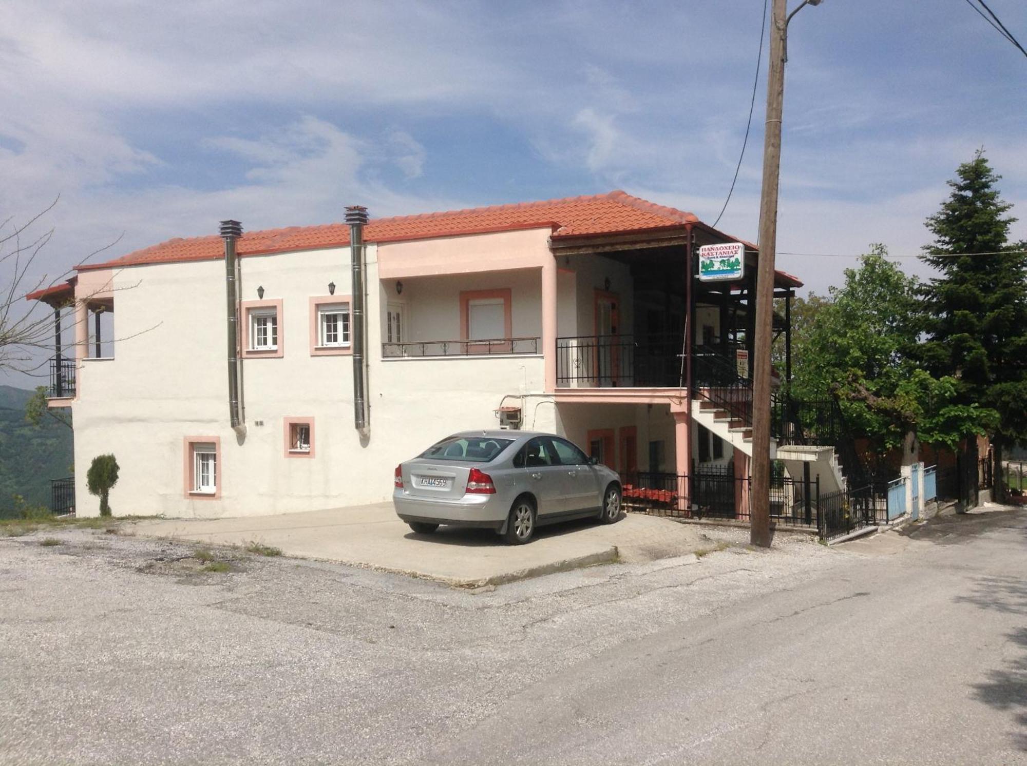 Πανδοχείο Λίμνης Πλαστήρα Hotell Kastanéa Eksteriør bilde